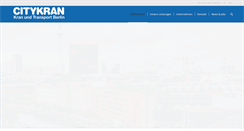 Desktop Screenshot of citykran.de
